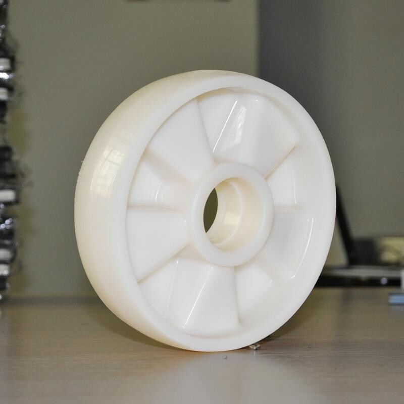 bánh xe nâng tay nylon 180x50