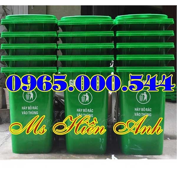 Thùng rác nhựa 240 lít giá rẻ nhất