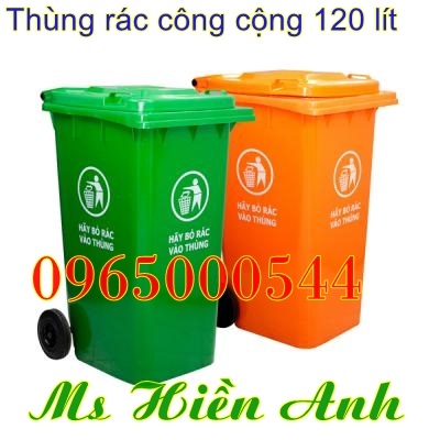 thùng rác 120 lít 