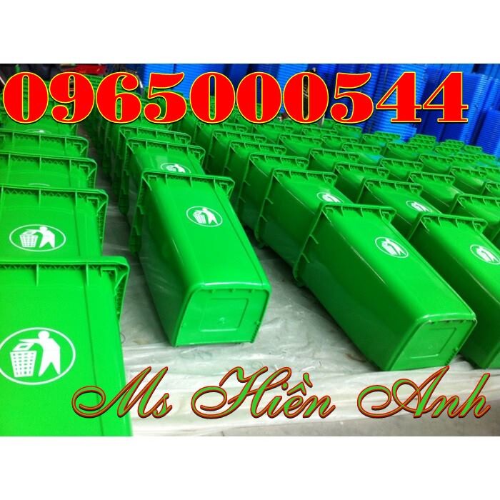 thùng rác 240 lít nhập khẩu giá rẻ