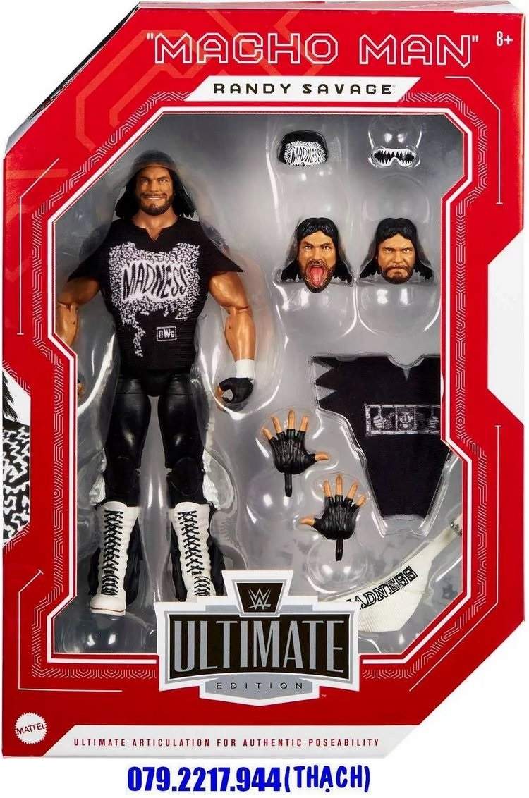 Wwe Macho Man Randy Savage Ultimate Edition Legends Nwo Madness