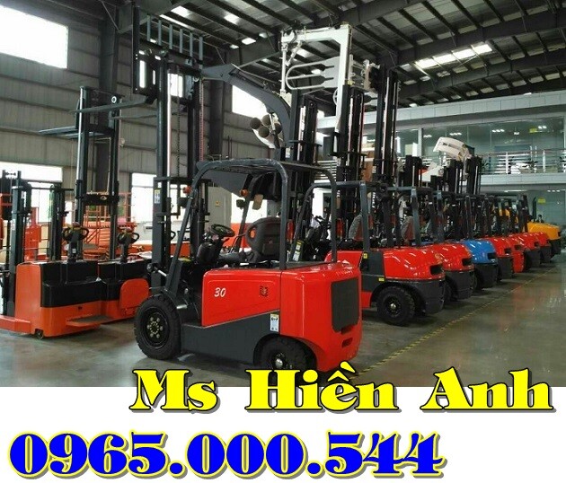xe nâng điện ngồi lái 2 tấn 3 mét giá rẻ