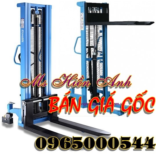 xe nâng tay cao 1 tấn nâng cao 1.6m