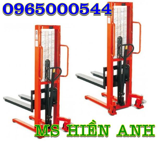 xe nâng tay cao 1 tấn nhập khẩu