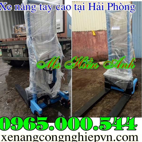 mua xe nâng tay cao giá rẻ tại Hải phòng