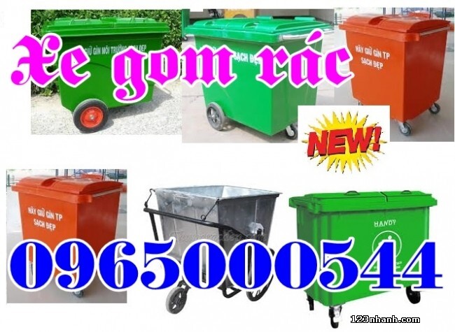 Thùng rác 660 lít