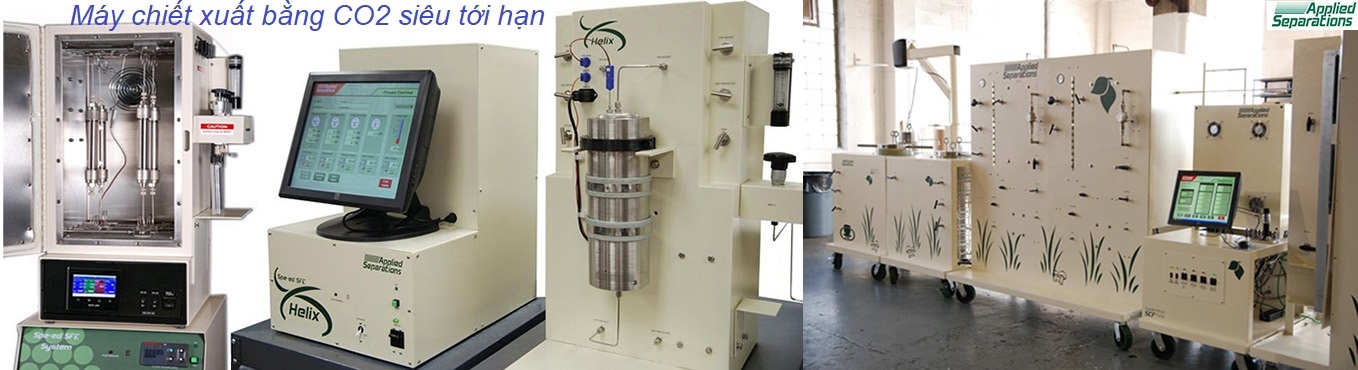 Máy trích ly CO2 siêu tới hạn
