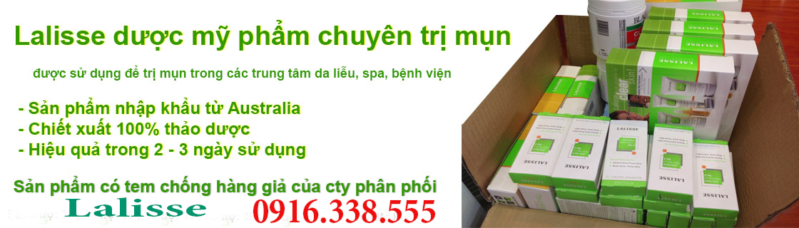 Các sản phẩm có trong bộ SP như sau:
+ Lalisse Anti Spot Skin Serum No.1(Serum trị mụn số 1): 05ml
+ Lalisse Oil Control Cleanser (Sửa rữa mặt): 30gr
+ Lalisse Exfoliating Peel Off Masque (Mặt nạ): 30