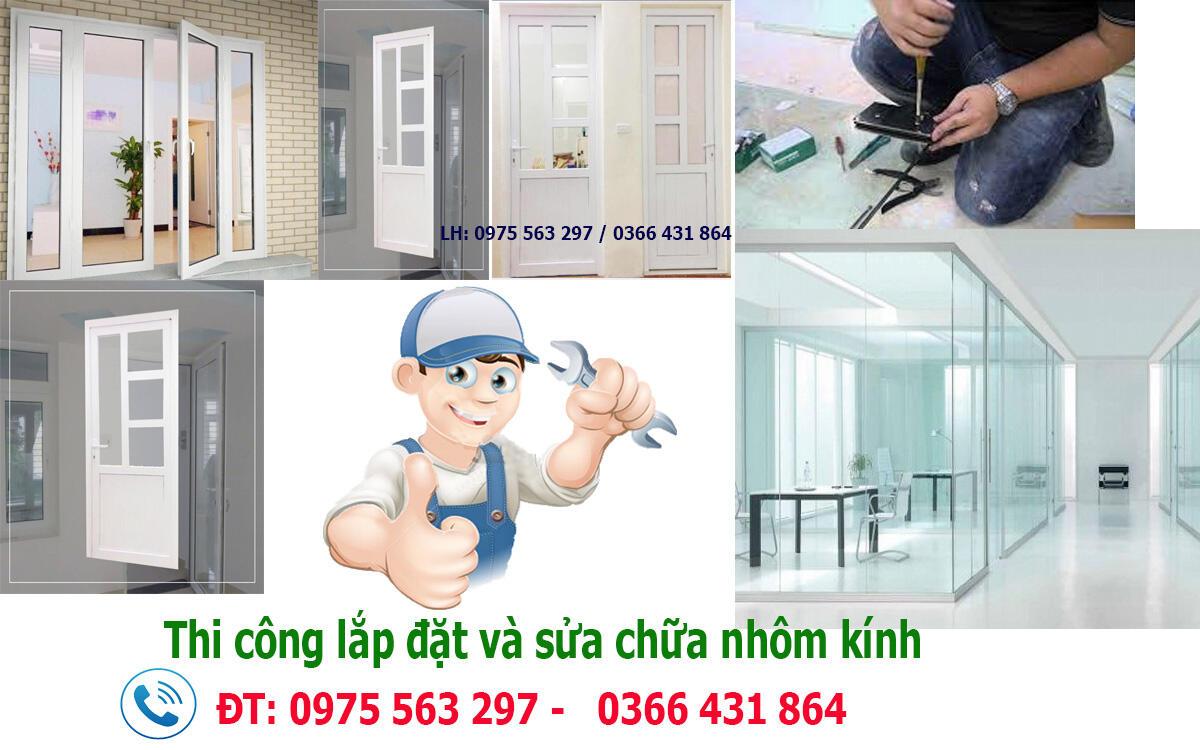 SỬA CHỮA CỬA KÍNH TPHCM