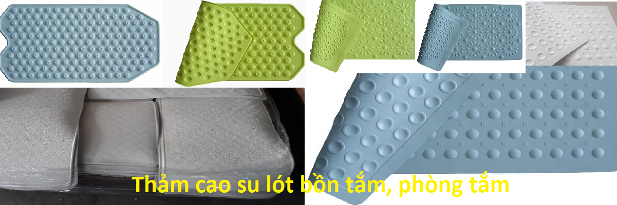thảm cao su; thảm lót bồn tắm; thảm lót phòng tắm ; là thảm cao su cao cấp chuyên lót bồn tắm, phòng tắm chống trơn trượt chuyên dùng cho các khách sàn 5 sao, chung cư cao cấp..