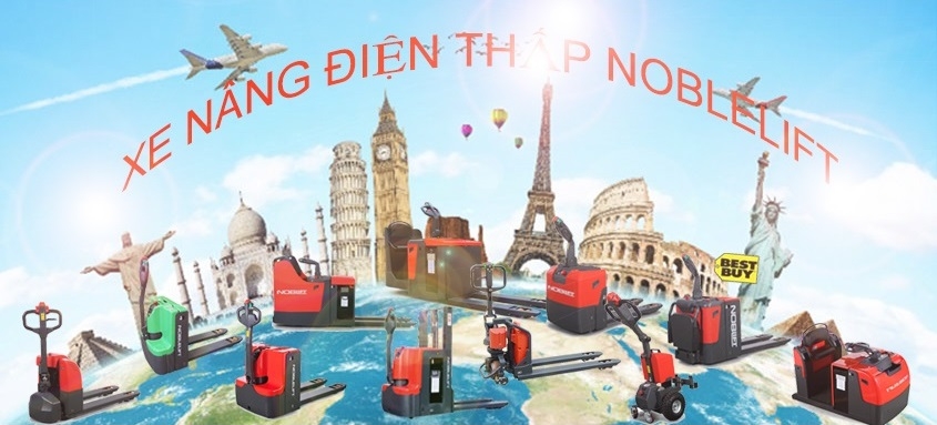 XE NÂNG ĐIỆN THẤP NOBLELIFT