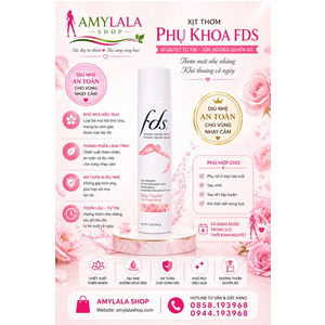 Xịt thơm vùng kín phụ nữ FDS Feminine Deodorant Spray Baby Powder - 0858193968 - 0944193968 - amylalashop.com -