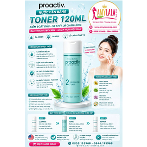 Nước cân bằng Proactiv 120ml Revitalizing Toner trị mụn săn chắc sáng da - 0858193968 - 0944193968 - amylalashop.com -