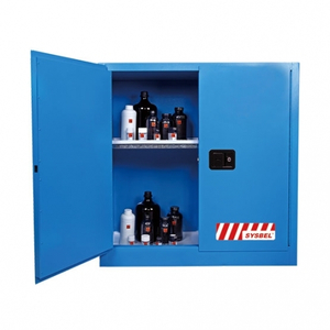 Tủ chứa dung môi gây ăn mòn 30 Gallon – 114 lít, cửa tự đóng,hãng sysbel Model: WA810301B