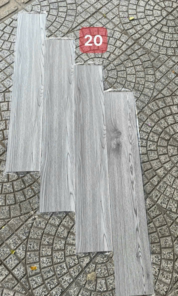 Sàn nhựa bóc dán Deluxe có keo dán sẳn