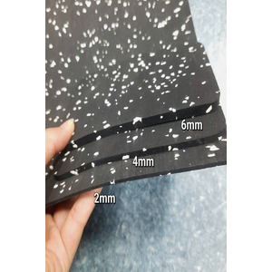 Thảm cuộn cao su phòng Gym KT 1mx10m bề mặt thảm EPDM ML-RUBBER M001