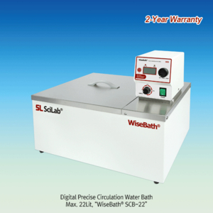 Bể ổn nhiệt có bơm tuần hoàn Scilab Korea WiseBath® SCB 6-/11-/22- Lit