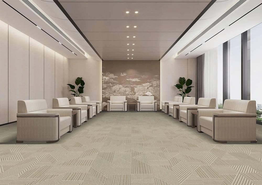 Thảm trải sàn cuộn hoạ tiết sợi vòng TLO-VENA V01 HNM