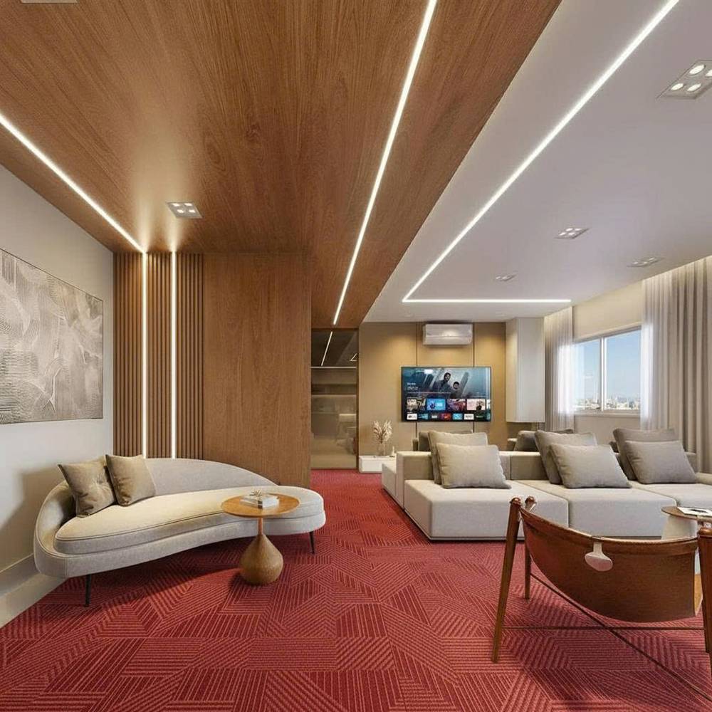 Thảm trải sàn cuộn hoạ tiết sợi vòng TLO-VENA V02 HNM