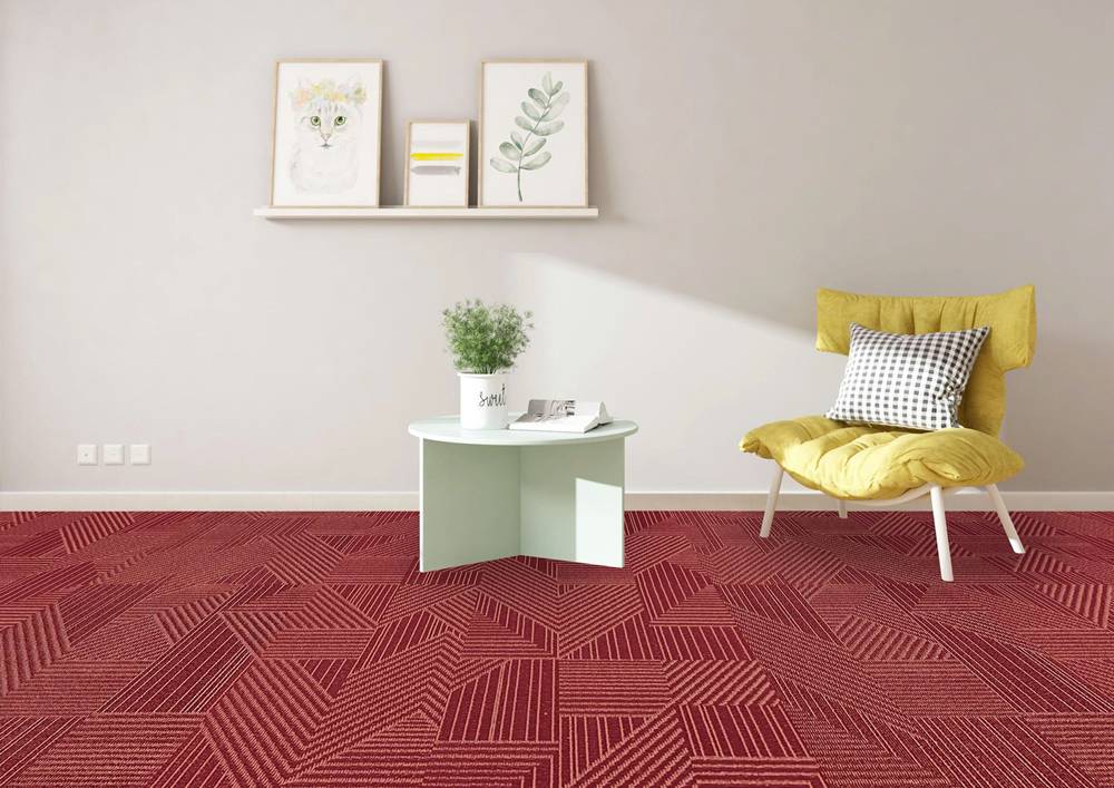 Thảm trải sàn cuộn hoạ tiết sợi vòng TLO-VENA V02 HNM