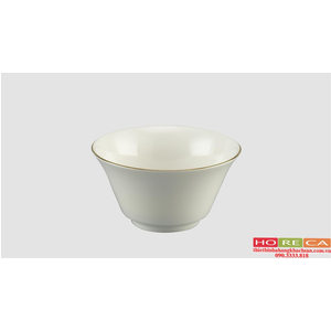 CHÉN CƠM LOE 11.5CM HOA VĂN CHỈ VÀNG - 031129014