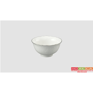 CHÉN CƠM 11.5CM HOA VĂN CHỈ BẠCH KIM - 031196043