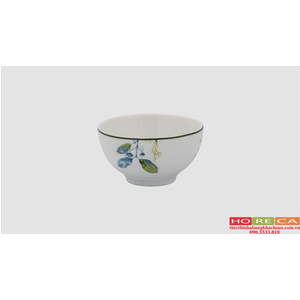 CHÉN CƠM 12CM HOA VĂN LÁ XANH - 031219193
