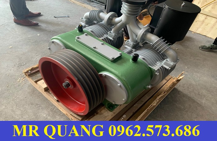 máy nén khí rơ mooc chở xi măng rời