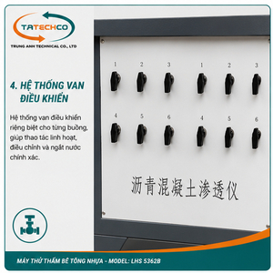Máy thử thấm bê tông nhựa LHS 5362B