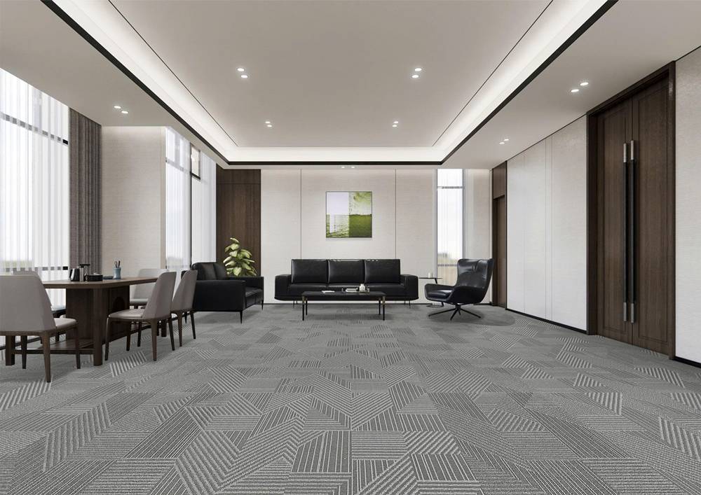 Thảm trải sàn cuộn hoạ tiết sợi vòng TLO-VENA V04 HNM