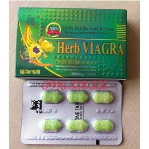 Thuốc cường dương Herb Viagra USA 8000 mg