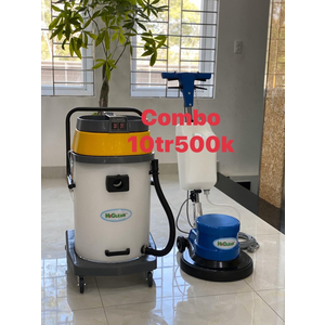 Combo máy chà sàn HC154 máy hút bụi 70Lit