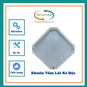 KHUÔN ĐÚC GẠCH TẤM LÁT KÈ ĐẶC Kích thước: 40x40x5cm