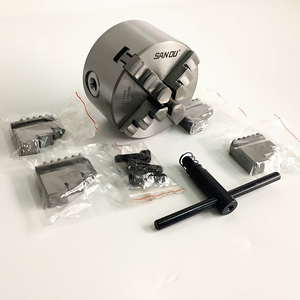 K12-100 Mâm cặp 4 chấu tự định tâm, đầu kẹp 4 chấu, mâm cặp 4 chấu máy tiện, đầu kẹp máy tiện 1 tấc, lato máy tiện, mâm