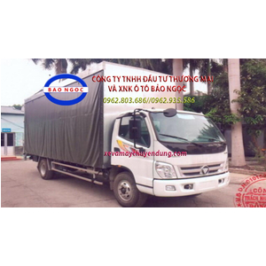 Xe tải thaco ollin 700B chở xe máy