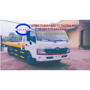 Xe cứu hộ giao thông sàn trượt HINO XZU 720L chở xe
