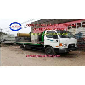 Xe cứu hộ giao thông hyundai hd 110s Sàn trượt