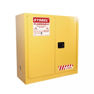 Tủ đựng hóa chất chống cháy 30 Gallon – 114 lít, cửa tự đóng,hãng sysbel Model: WA810301