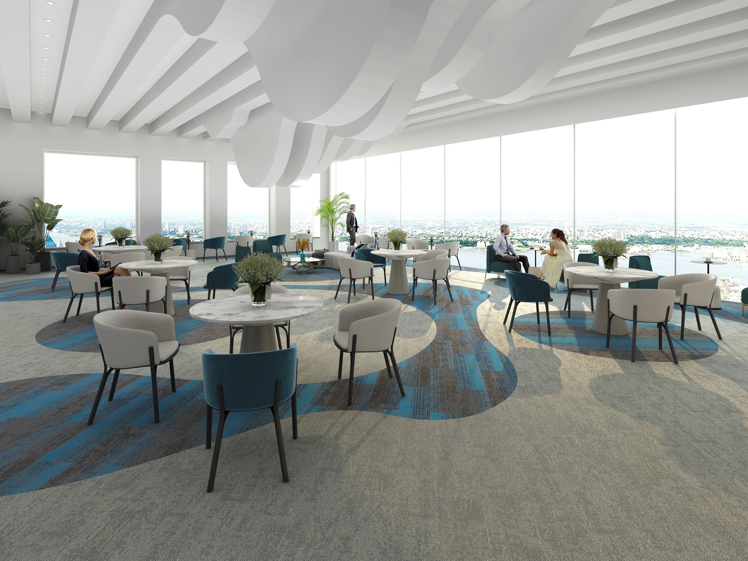 Thảm tấm HC-LAGOM sợi nylon cao cấp