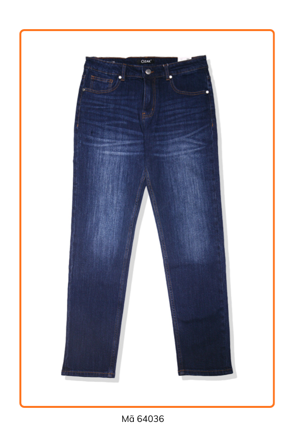 Quần jean nam co giãn ống vừa 64038