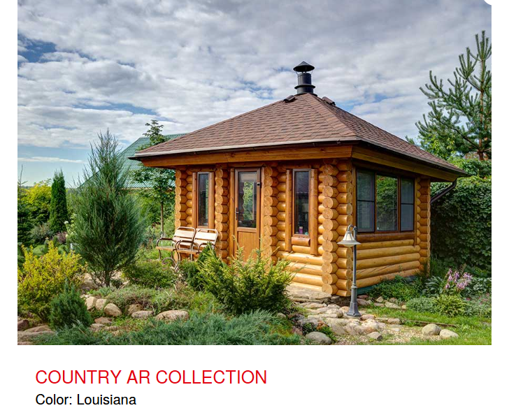 TECH- COUNTRY AR- Ngói lợp bitum phủ đá dạng đa tầng