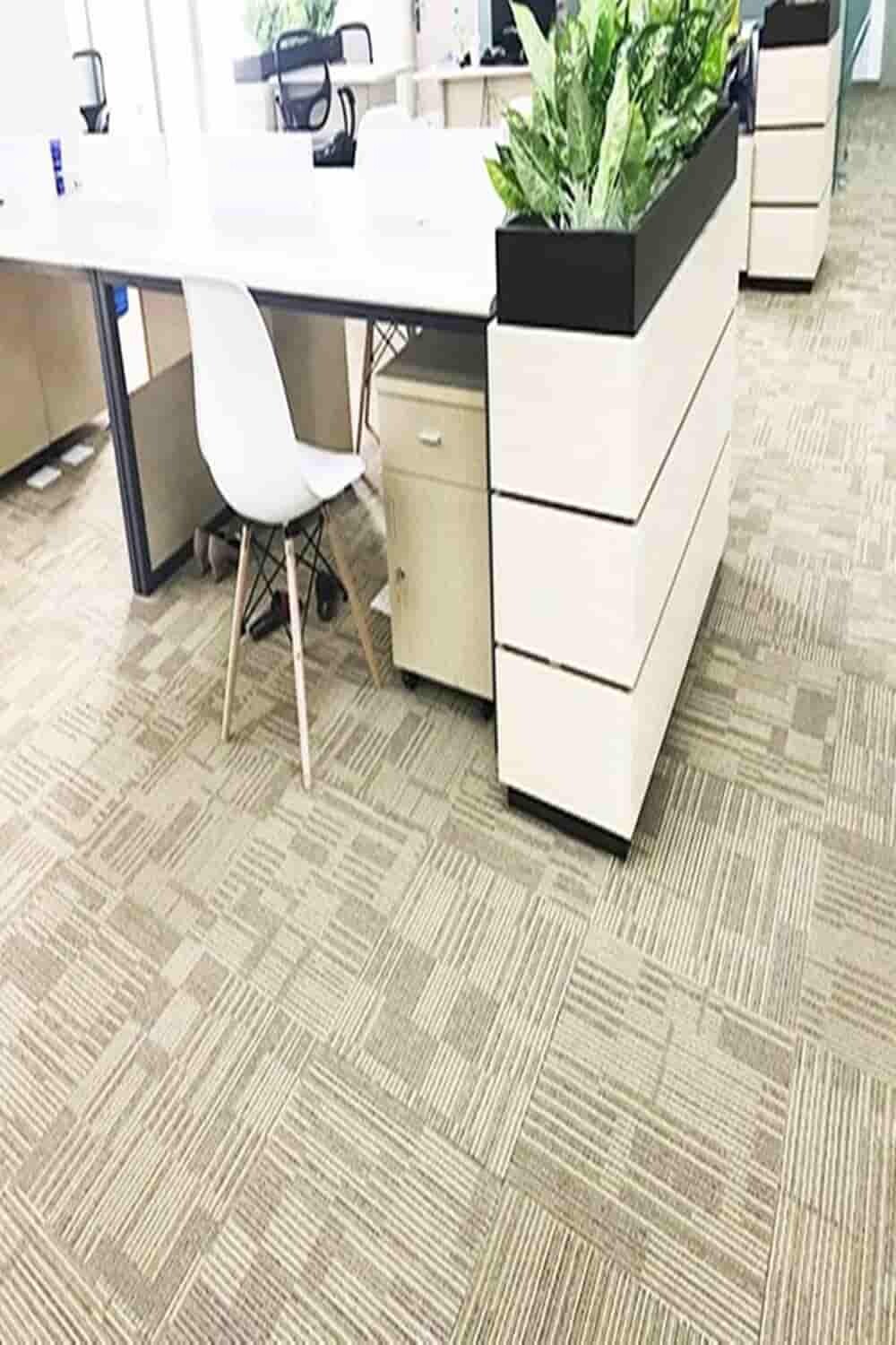 Thảm trải sàn gạch cao cấp đế cao su KT 50cmx50cm THC-FRAMEWORK 01 HNM