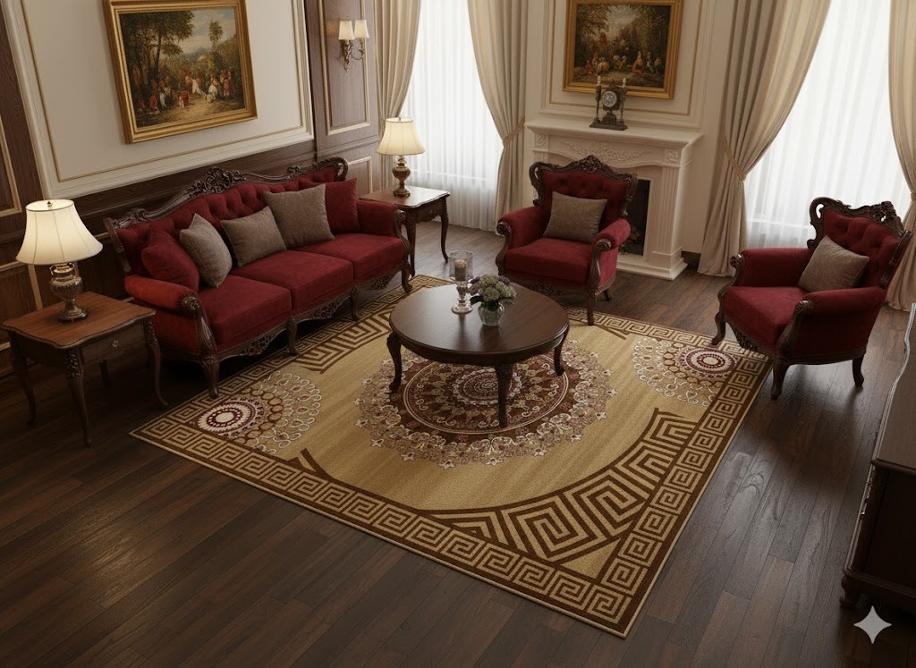 Thảm trang trí tân cổ điển CLASSIC TT01