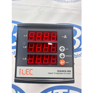 Đồng hồ đo dòng điện 3 pha DAM3-96 (C.T 5/5A....9995/5A)
