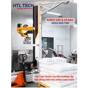 HỆ THỐNG ROBOT GẮP BAO NGUYÊN LIỆU