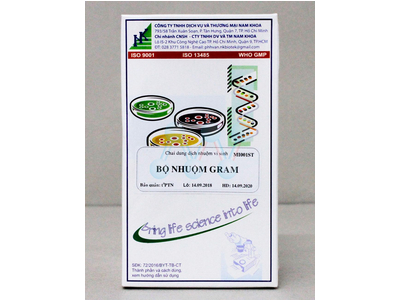 Dung dịch nhuộm Gram (bộ nhuộm Gram - thuốc nhuộm Gram)