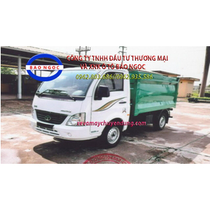 xe thu gom rác trong ngõ (hooklift) 4 khối TATA TMT SUPER