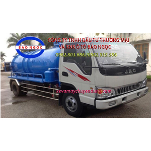 Xe hút chất thải 4 khối JAC