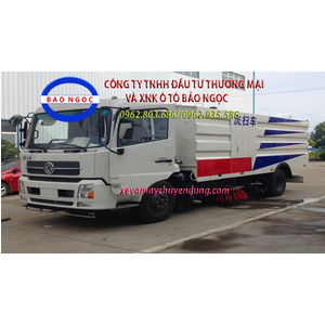 Xe quét rác hút bụi đường 8 khối dongfeng