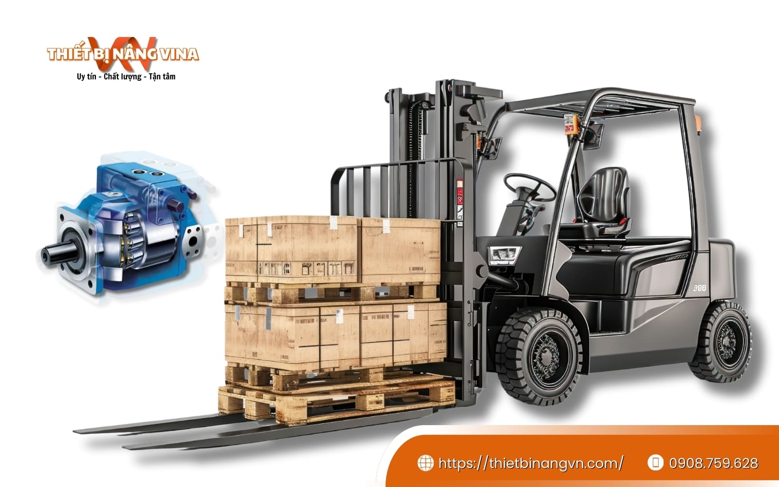 Thông tin về bơm thủy lực xe nâng Thông tin về bơm thủy lực xe nâng